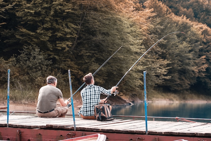 Pêche dans le Vosges